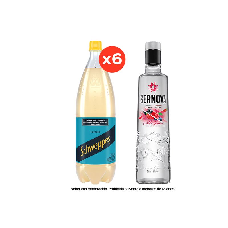 Schweppes-Zero-1500ml-x6---Vodkaa-Sernova-Wild-Berries-700ml-x1-