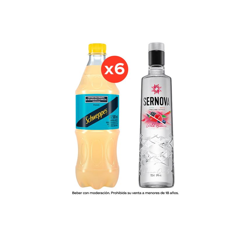 Schweppes-Zero-500ml-x6---Vodkaa-Sernova-Wild-Berries-700ml-x1-