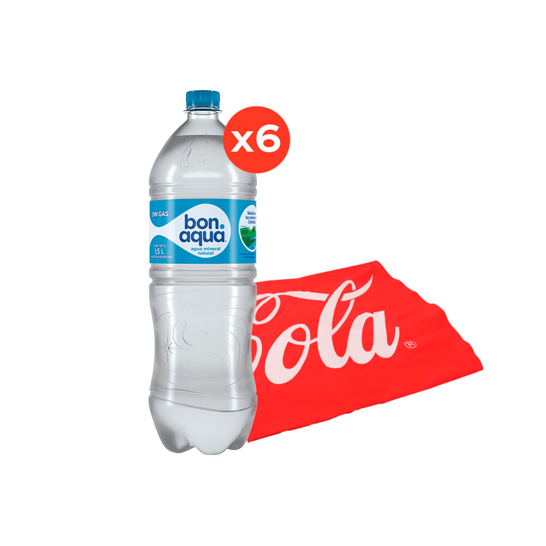 Agua Mineral Bonaqua Con Gas 1,5 Lt