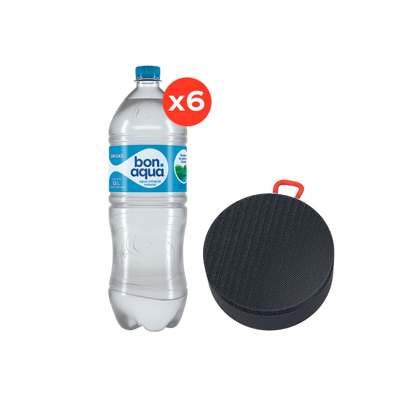 Bonaqua-1500ml-Sin-Gas-x6---Parlante-Xiaomi-Portable