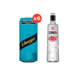 Schweppes-Pomelo-Zero-Lata-310ml-x6---Vodka-Sernova-Wild-Berries-700ml-x1