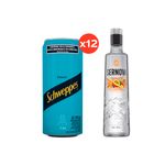 2-packs-Schweppes-Pomelo-Zero-Lata-310ml-x6---Vodka-Sernova-Tropical-Passion-700ml-x1