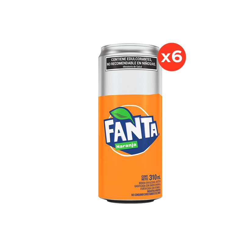 FANTA NARANJA 310MLS