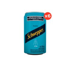 Schweppes Pomelo Zero lata 220ml x6