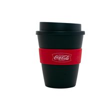 Vaso Plastico Negro Coca-Cola