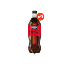 Coca Cola Zero 1L x9
