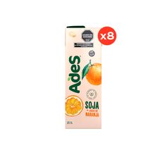 Ades Naranja 1L x8