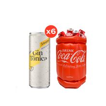 Schweppes Gin&Tónic 310ml x6 + Bucket mini x1