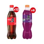 Coca-Cola-Original-500ml-x12---Fanta-Uva-500ml-x6