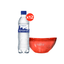 Bonaqua 500ml Sin Gas x12 + Bowl mediano 1500 cm3