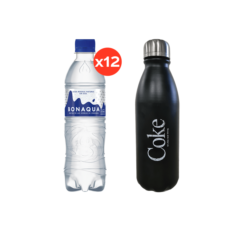 Bonaqua-500ml-Sin-Gas-x12---Botella-Metalica-Coca-Cola-750ml