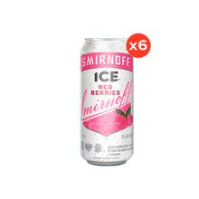 SMIRNOFF ICE RED BERRY 473ml x6