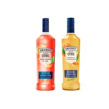 Smirnoff Orange & Lime 700ml + Smirnoff Tangerine & Lemongrass 700ml