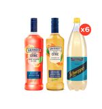 Smirnoff-Orange-Lime-700ml---Smirnoff-Tangerine-Lemongrass-700ml---Schweppes-Pomelo-15Lx6