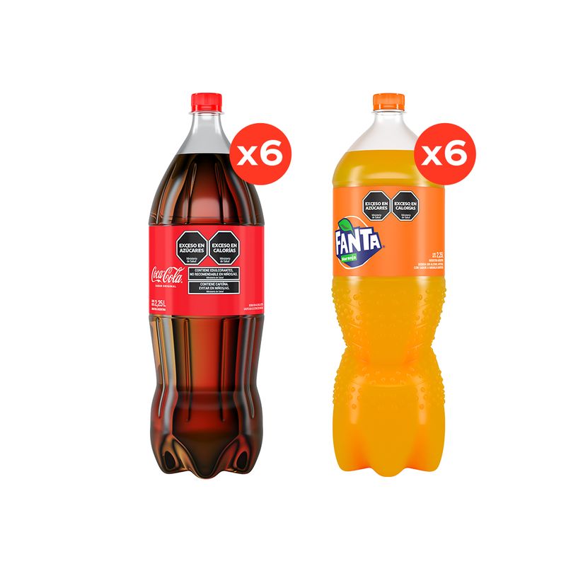 Coca-Cola-Original-2250ml-x6---Fanta-2250ml-x6