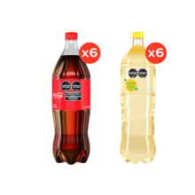 Coca–Cola Original 1,5L x6 + Aquarius Pomelo 1,5L x6