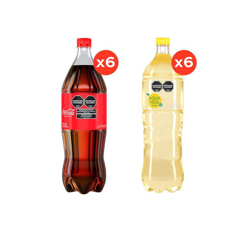 Coca-Cola-Original-1500ml-x6---Aquarius-Pomelo-1500ml-x6-