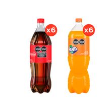 Coca–Cola Original 1,5L x6 + Fanta 1,5L x6