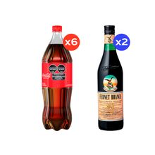 Coca–Cola Original 1,5L x6 + Fernet Branca 750ml x2