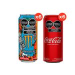 Coca-Cola-Original-310ml-x6---Monster-Mango-Loco-473ml-x6