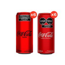 Coca–Cola 310ml x6 + Coca–Cola Zero 310ml x6