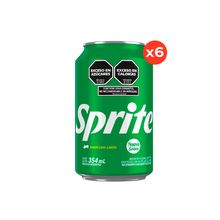 Sprite Lata 354ml x6