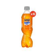Fanta Naranja Zero 500ml x6