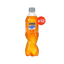 Fanta Naranja Zero 500ml x12