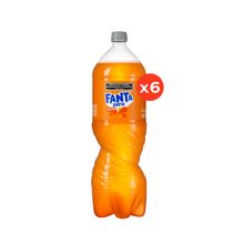 Fanta Naranja Zero 2,25L x6