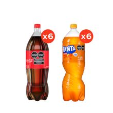 Coca–Cola Original 2,25L x6 + Fanta 2,25L x6