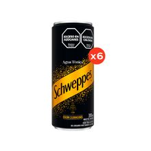 Schweppes Tónica Lata 310ml x6