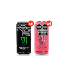 Monster Green 473ml x6 + Monster Pipeline Punch 473ml x6